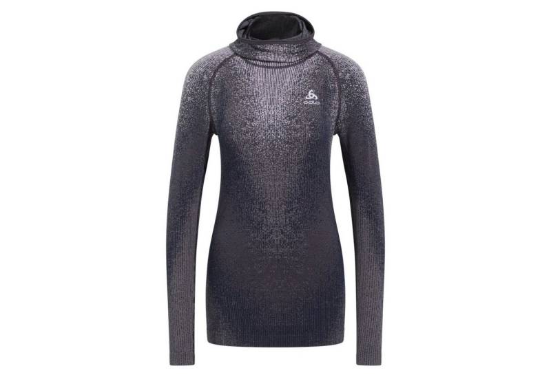 Odlo Langarmshirt Odlo Damen Langarmshirt BL TOP facemask BLACKCOMB 196271 von Odlo