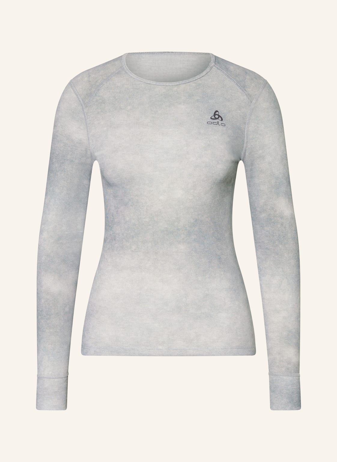 Odlo Longsleeve Active Warm X Pow grau von Odlo