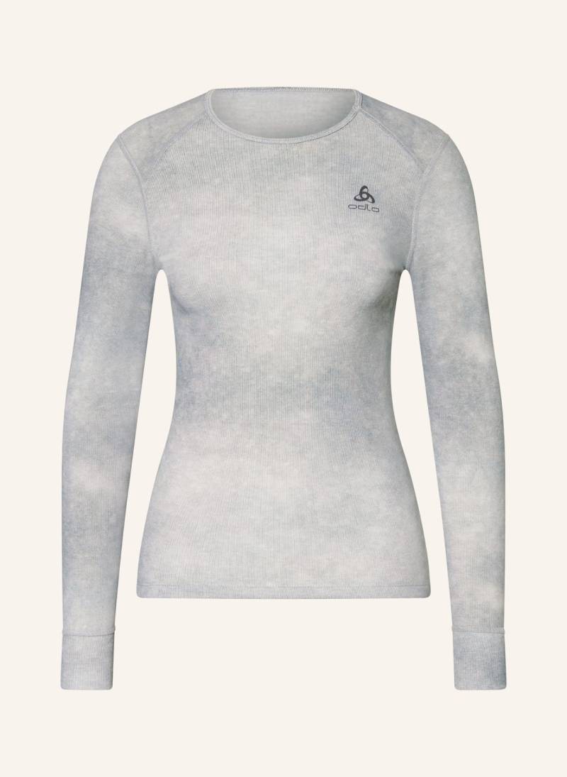 Odlo Longsleeve Active Warm X Pow grau von Odlo