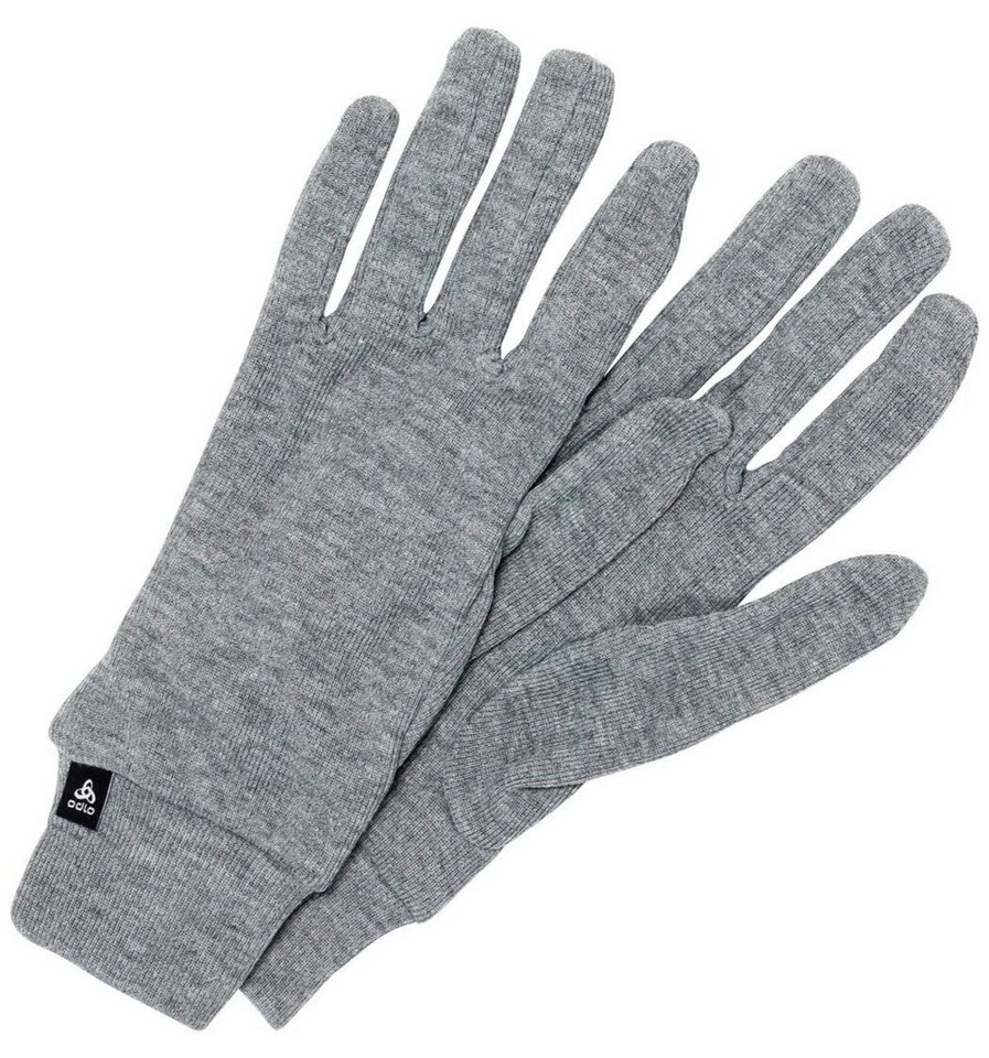 Odlo Multisporthandschuhe Handschuhe Gloves Full Finger Active Warm Eco grau - 1 Paar Odlo Multisporthandschuhe Handschuhe Gloves Full Finger Active Warm Eco grau - 1 Paar von Odlo