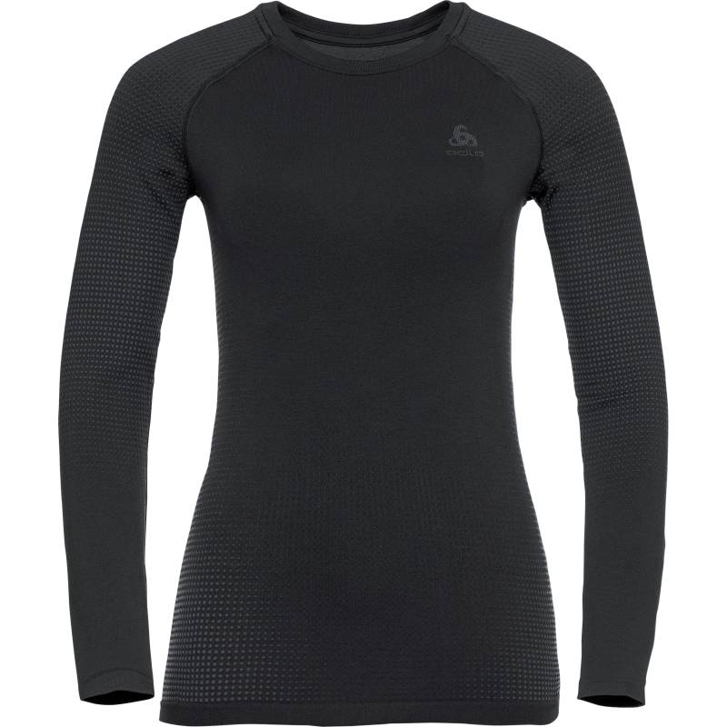 Odlo Odlo Performance Warm Eco Damen Baselayer-Top anthrazit XS DamenanthrazitXS - Weiterfahren - von Odlo