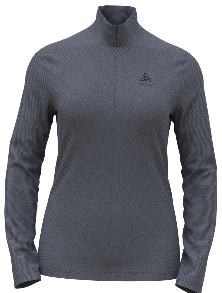 Odlo ROY Mid Layer 1/2 Zip Damen Midlayer folkstone gray - india ink XL von Odlo