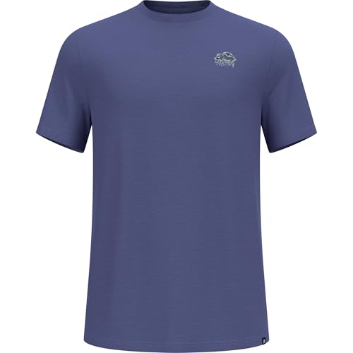 Odlo Raincloud Merino 160 Short Sleeve T-Shirt L von Odlo
