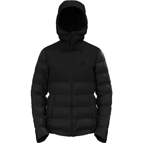 Odlo Regenjacke Damen Severin N-Thermic Hooded I Wasserdichte Hardshell Jacke I Wanderjacke von Odlo