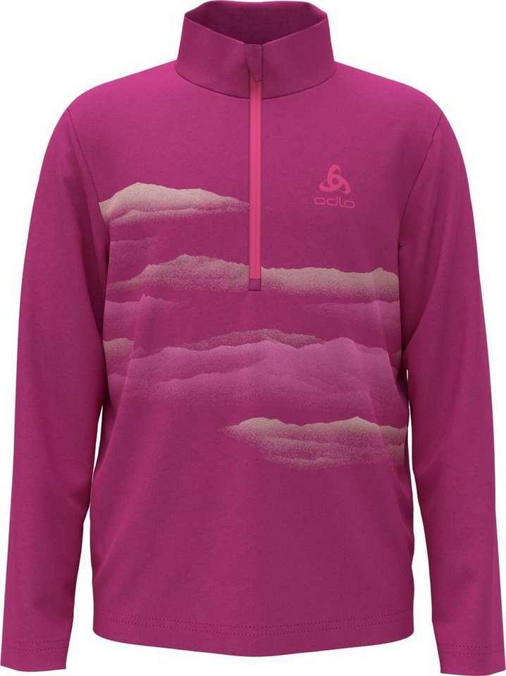 Odlo Rollkragenshirt Mid layer 1/2 zip BERRA KIDS G festival fuchsia von Odlo