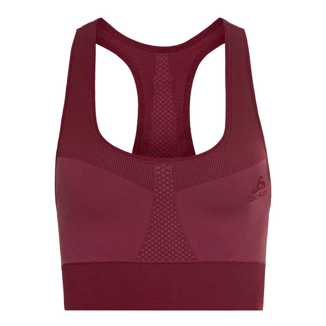 Odlo SEAMLESS MEDIUM BRA Sport BH raspberry Gr. S von Odlo