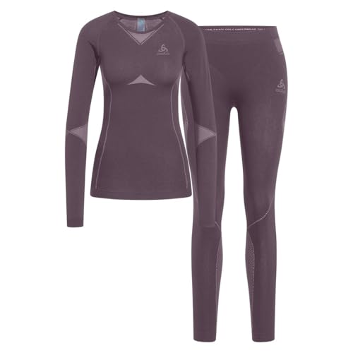 Odlo Set Performance Evolution WARM Women Longsleeve & Hose 2025 Gray Ridge, S von Odlo
