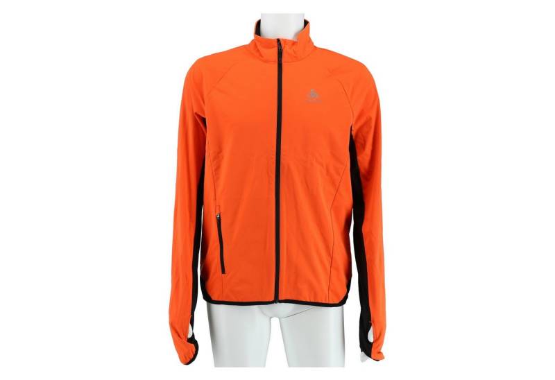 Odlo Softshelljacke Laufjacke Zeroweight Logic (leicht, winddicht) orange/schwarz Herren von Odlo