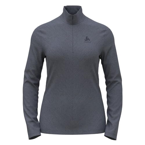 Odlo Sports GmbH 542331 - Mid Layer 1/2 Zip Roy 10843 Folkstone gr Gr. XXL von Odlo