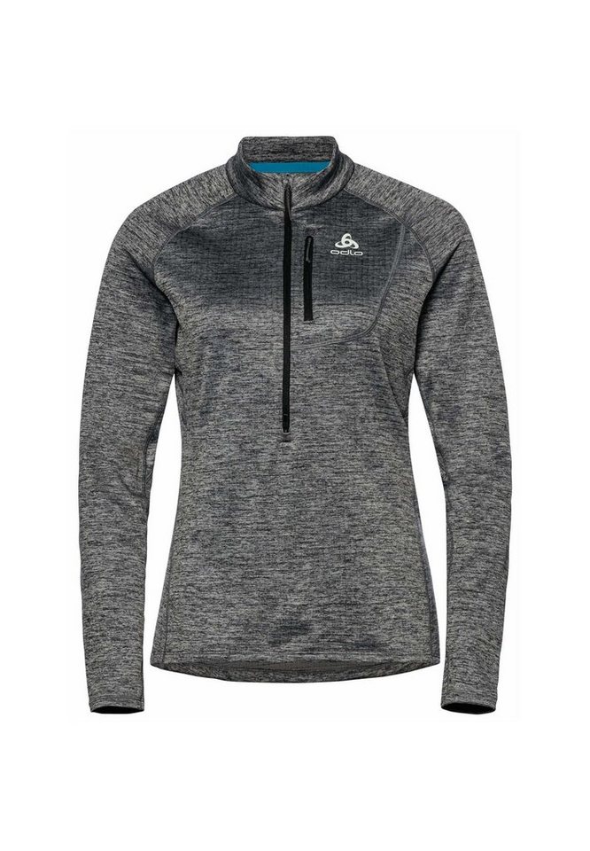 Odlo Stillpullover Odlo Damen FLI 1/2 Zip Mid Layer 542551 dunkelgrau von Odlo
