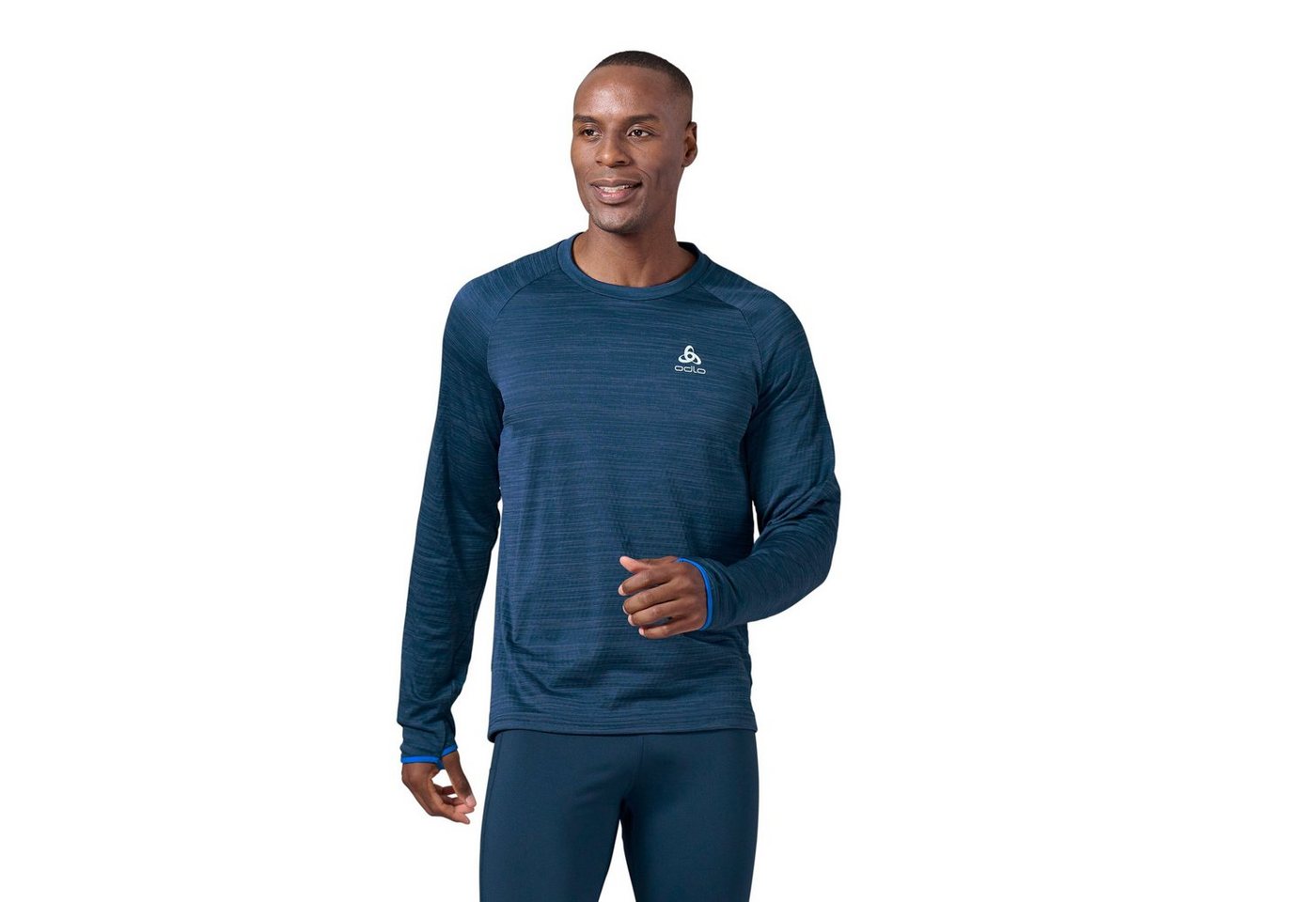 Odlo Strickfleece-Pullover Run Easy Warm Mid Layer von Odlo