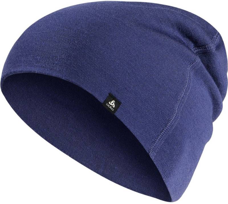 Odlo Strickmütze MERINO WARM SKIPPER BLUE von Odlo