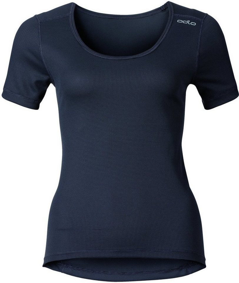 Odlo T-Shirt Shirt s/s crew neck CUBIC EBONY GREY - BLACK Odlo T-Shirt Shirt s/s crew neck CUBIC EBONY GREY - BLACK von Odlo