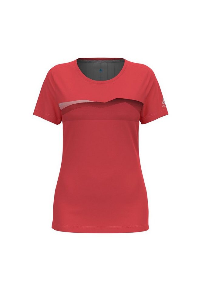 Odlo Trainingspullover Odlo Damen F-Dry T-Shirt mit Bergkamm-Print 551401 von Odlo