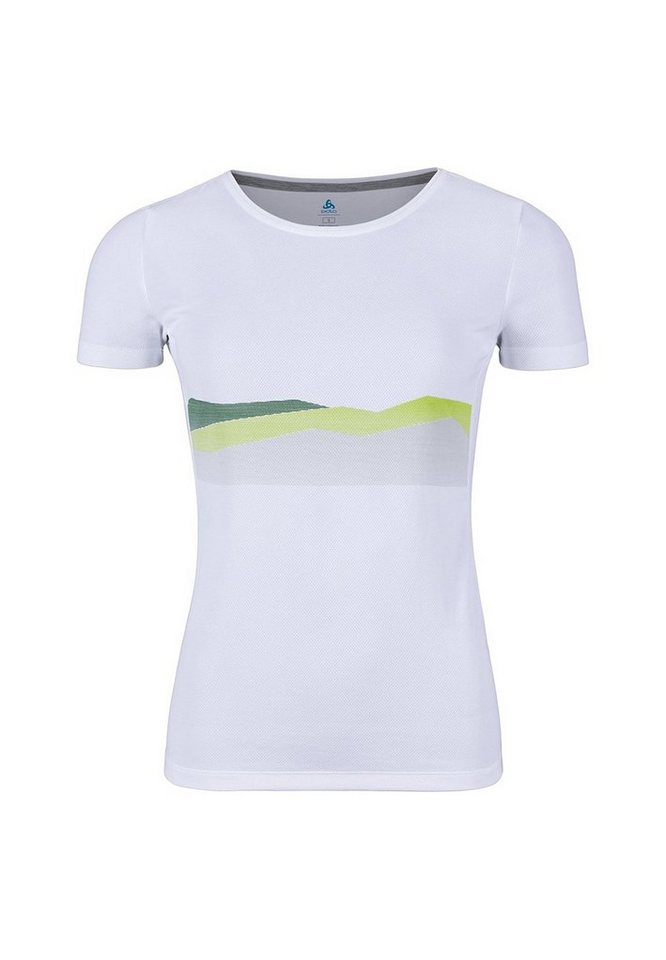 Odlo Trainingspullover Odlo Damen F-Dry T-Shirt mit Bergkamm-Print 551401 von Odlo