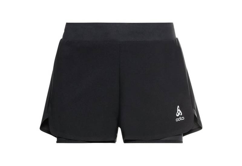 Odlo Trainingsshorts Odlo Damen Laufshort Zeroweight 3 Inch 2-in-1 Shorts 322561 von Odlo