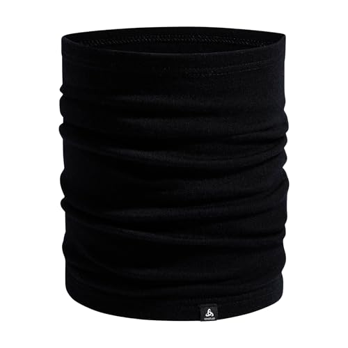 Odlo Unisex Schlauchschal Herren Damen Merino Warmer Loop Schal I Multifunktionstuch Winter Accessory Set, Black von Odlo