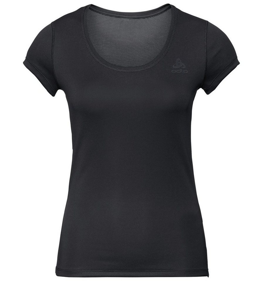 Odlo Unterhemd SUW TOP CREW NECK S/S ACTIVE F BLACK von Odlo