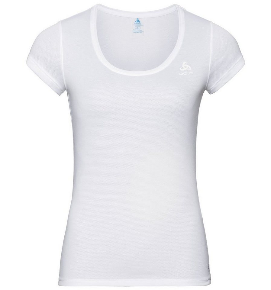 Odlo Unterhemd SUW TOP CREW NECK S/S ACTIVE F WHITE von Odlo