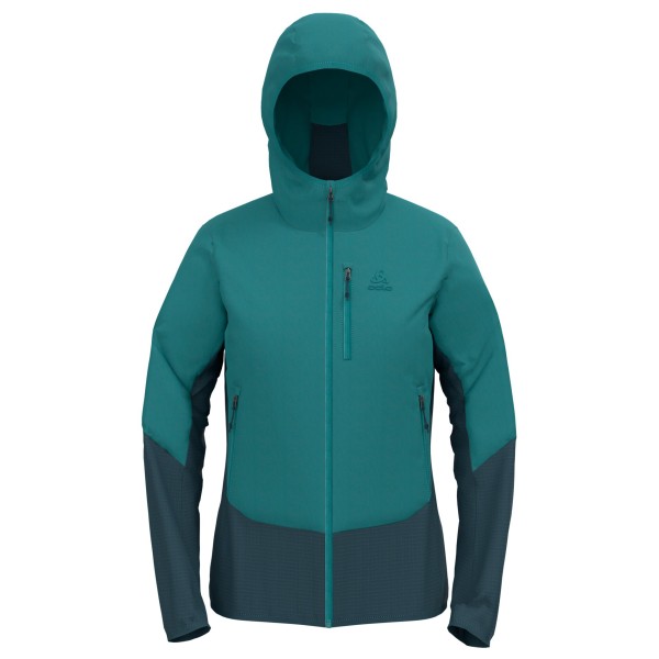 Odlo - Women's Ascent Hybrid Jacket Insulated - Kunstfaserjacke Gr L;M;S;XL;XS grau;türkis von Odlo