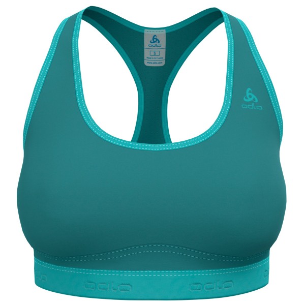 Odlo - Women's Ascent PW Medium Sport Bra - Sport-BH Gr XS türkis von Odlo