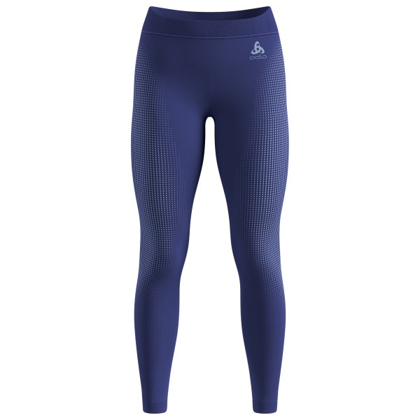 Odlo - Women's BL Bottom Long Performance Warm Eco - Kunstfaserunterwäsche Gr M blau von Odlo