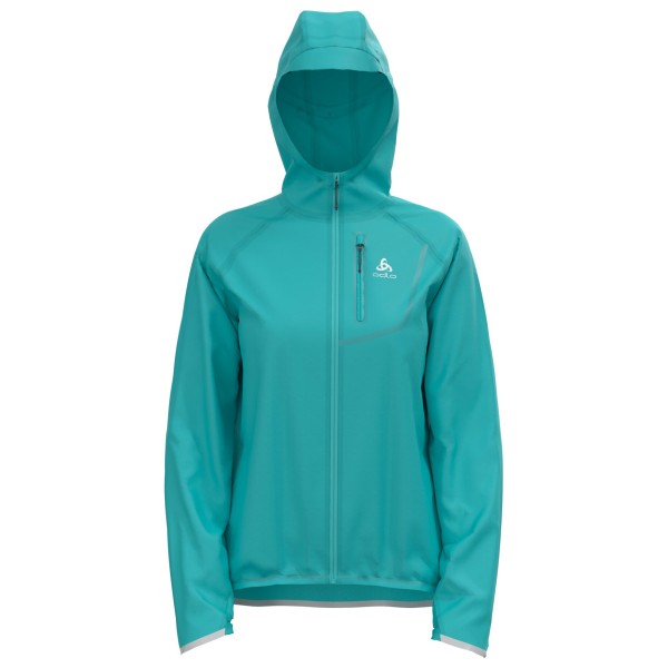 Odlo - Women's Dual Dry Performance Knit WP Jacket - Regenjacke Gr L türkis von Odlo