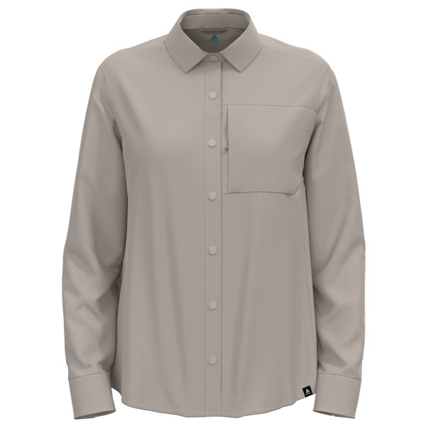 Odlo - Women's Essential Shirt L/S - Bluse Gr M grau von Odlo