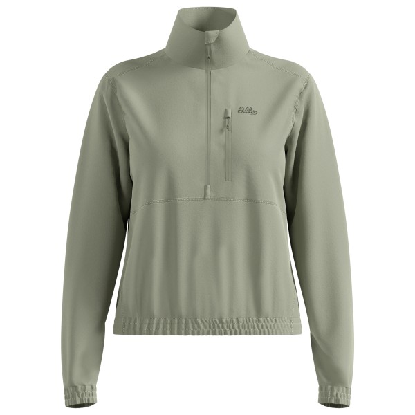 Odlo - Women's Mid Layer 1/2 Zip Classic - Funktionsshirt Gr XS oliv von Odlo