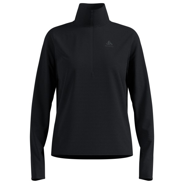 Odlo - Women's Mid Layer 1/2 Zip Essential Thermal - Laufshirt Gr S schwarz von Odlo