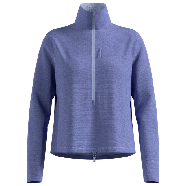 Odlo - Women's Mid Layer 1/2 Zip Grid Fleece - Fleecejacke Gr XL lila/blau von Odlo