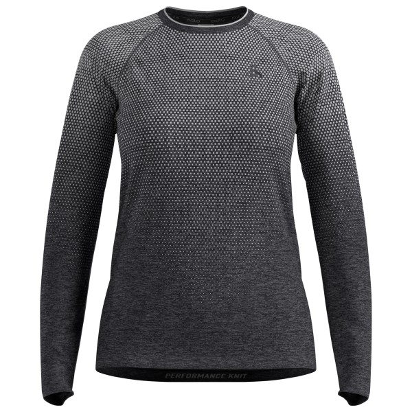 Odlo - Women's T-Shirt Crew Neck L/S Essential Seamless - Funktionsshirt Gr L grau von Odlo