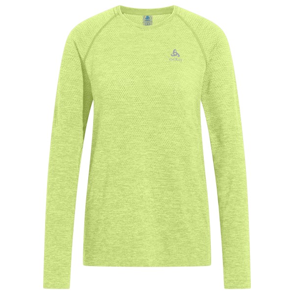 Odlo - Women's T-Shirt Crew Neck L/S Essential Seamless - Funktionsshirt Gr XS grün von Odlo