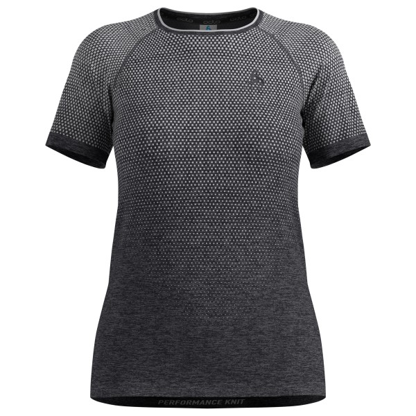Odlo - Women's T-Shirt S/S Crew Neck Essential Seamless - Funktionsshirt Gr L grau von Odlo