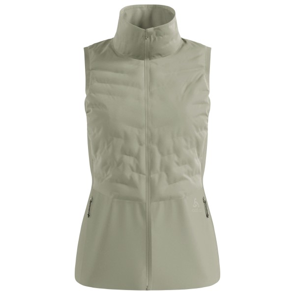 Odlo - Women's Vest Zeroweight Insulator - Laufweste Gr XL oliv von Odlo