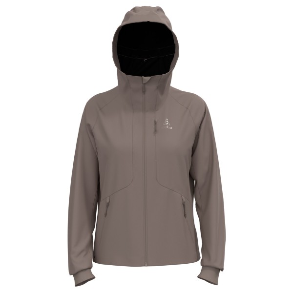 Odlo - Women's Zeroweight Windproof X Warm Jacket - Langlaufjacke Gr XS braun/grau von Odlo
