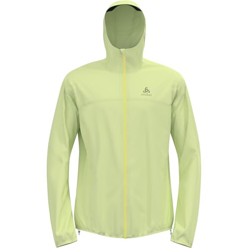 Odlo Herren X-Alp Waterproof Jacket Laufbekleidung Laufjacke Shadow Lime - Limette Xl von Odlo