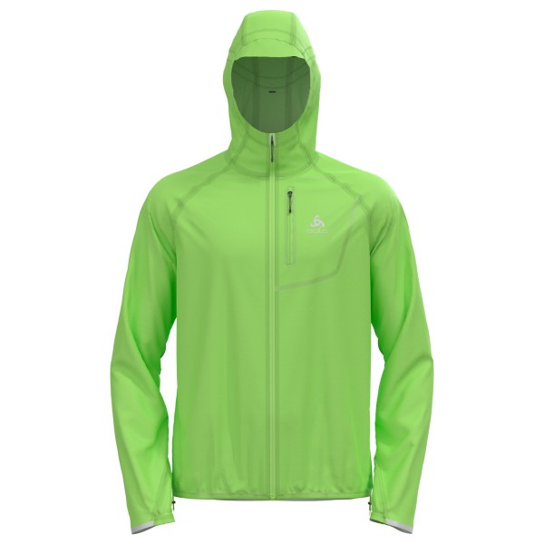 Odlo - Zeroweight Dual Dry Performance Knit WP Jacket - Regenjacke Gr S grün von Odlo