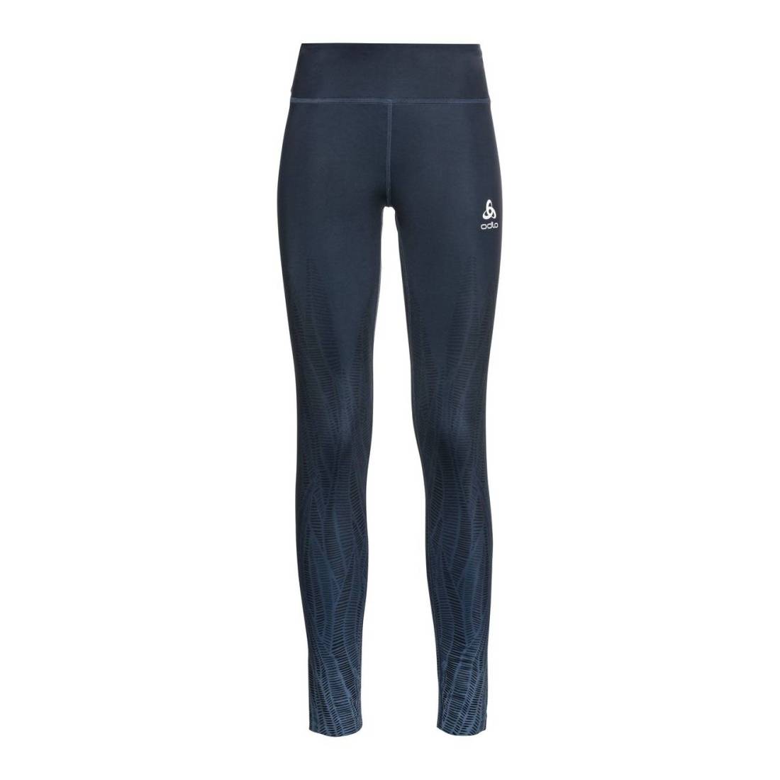 Odlo Zeroweight Lauftights Print Damen Laufhose Gr. XS von Odlo