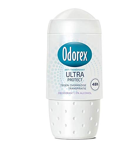 6 x Odorex WOMEN Deodorant Roll-on Antitranspirant - Ultra Protect - 50 ml von Odorex