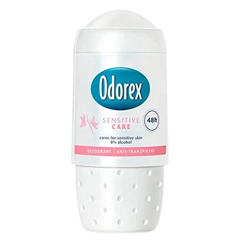 6er Pack - Odorex Women Deo Roll-on - Sensitive Care - pflegt empfindliche Haut - 50ml von Odorex