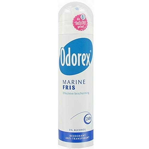 6er Pack - Odorex Women Deospray - Marine Fris - Anti-transpirant, 0% Alkohol - 150 ml von Odorex