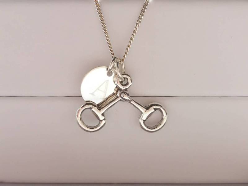 Pferd Halskette, Reiter, Personalisiert, Sterling Silber, Haustier Geschenk, Schmuck, Pony Schmuck von OdysseyJewelsandArt