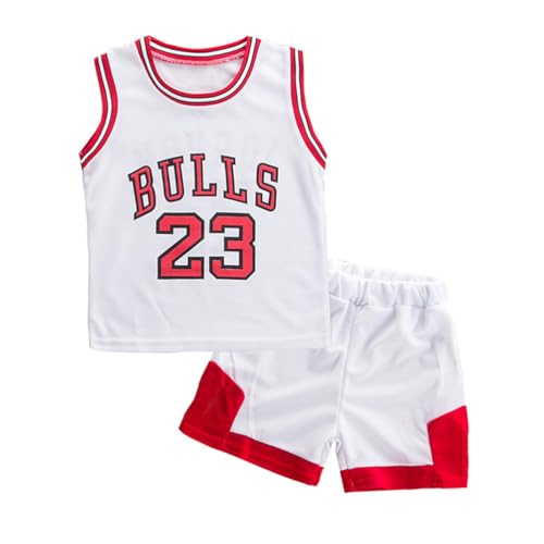 Odziezet Baby Kleidung Set Shirt Ärmlos + Shorts Junge Basketball Anzug 1-7 Jahre alt von Odziezet