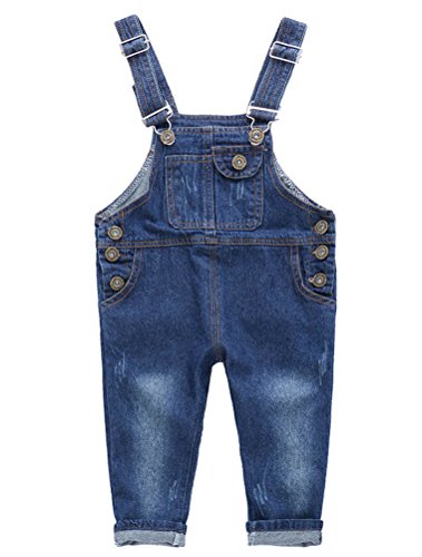 Odziezet Baby Overalls Baby Straps Jeanshose Latzhose für Jungen Mädchen von Odziezet