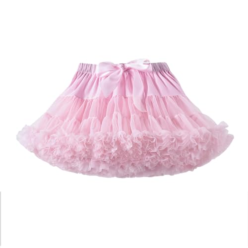 Odziezet Babys Mädchen Tüll Rock Prinzessin Tutu Bogen Rock Tanz Ballett Abend Party Rock gekleidet von Odziezet