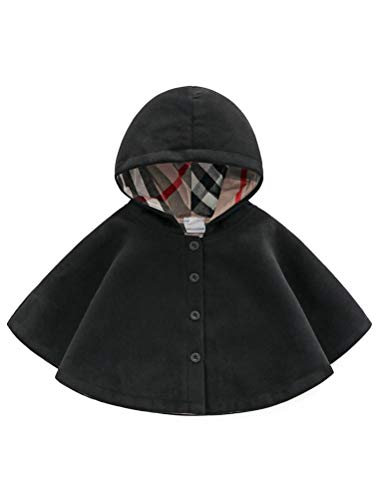 Odziezet Jacke Baby Mädchen Kindkleidung Jungen Unisex cloak Umhang Mantel mit Kapuze Herbst Jacke Winter Warm Poncho 2-8 Jahre von Odziezet