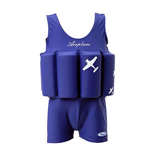 Odziezet Mädchen Schwimmanzug Jungen Unisex Badenanzug mit Schwimmkraft Baby Schwimmhilfe für 1-12 Jahre von Odziezet