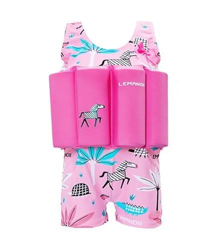 Odziezet Mädchen Schwimmanzug Jungen Unisex Badenanzug mit Schwimmkraft Baby Schwimmhilfe für 1-12 Jahre von Odziezet