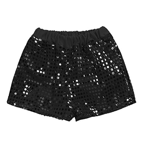 Odziezet Performance Shorts Kinder Kurze Hose Pailletten Junge Mädchen Tanzkostüm Jazz 4-17 Jahre von Odziezet